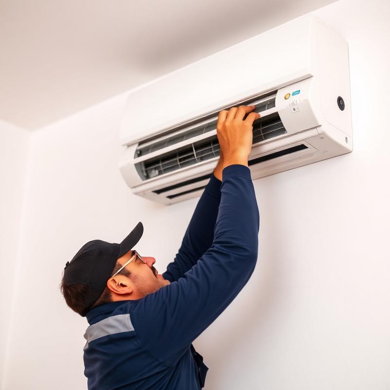 Manutenção e higienização de ar-condicionado